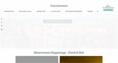 Desktop Screenshot of honeymoons.com